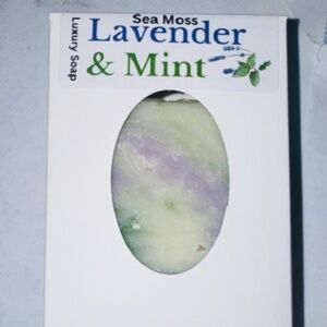 Handmade Bar Soap - Lavendar & Mint (Seamoss)